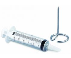 Steven Raichlen Marinaden-Spritze mit Fleisch-Dorn, mehrfarbig, 4.7 x 11.61 x 24.08 cm, SR8129