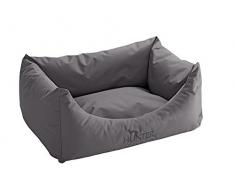 HUNTER Gent Hundesofa, wasserabweisend, schmutzabweisend, antibakteriell,100 x 70 cm, grau