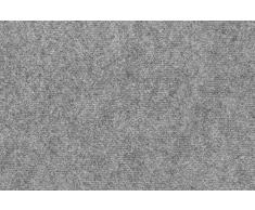 Teppichboden Nadelvlies Kurzflorteppich Bodenbelag Uni anthrazit grau 600 x 200 cm. Weitere Farben und Größen verfügbar