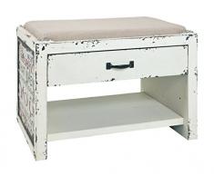 HAKU Möbel 30909 Bank, vintage , 38 x 58 x 42 cm