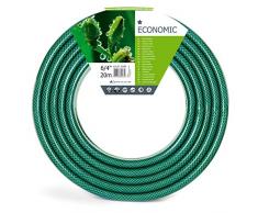 Cellfast Gartenschlauch ECONOMIC Elastisch und flexibel 3-lagiger Wasserschlauch aus Polyesterkreuzgewebe, UV-Strahlen- und Algenablagerungbeständig 20 bar Berstdruck, 20m, 6/4 zoll, 10-050