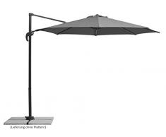 Schneider-Schirme Rhodos Junior, anthrazit, ca. 300 cm Ø, 8-teilig, rund Sonnenschirm