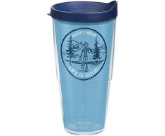 Tervis 1261115 Life ist good-happy Stunde Angeln isoliert Zahnputzbecher, 680,4, transparent