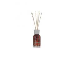 Millefiori Milano Bois de Santal Bergamote Sandalo BERGAMOTTO Raumduft Diffuser, Natural inklusive Stäbchen Glas braun 6,8 x 26,1 x 6,6 cm, 100 ml