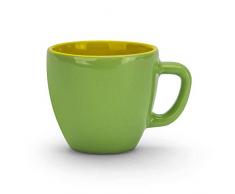 Kaffeetasse 80 ml Creme Shine, Grün