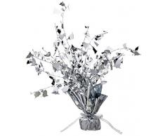 Beistle 50808-GD Anniversary Gleam N Burst Tafelaufsatz silber