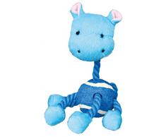 TRIXIE 4 Figuren mit Seil und Tennisball, Plüsch