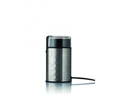 Bodum 11160-57EURO-4PL BISTRO Elektrische Kaffeemühle, 150 W, Edelstahl, Chrom matt