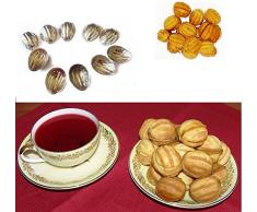 Sweet Russische oreshki Gebäck Cookie nutlets 100 PCS Metall Form Formen & # x41e; & # X440; & # x435; & # X448; & # x43 a; & # X438;