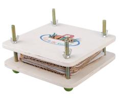 Esschert KG132 - Design Blumenpresse, 17.6 x 17.6 x 10.5 cm
