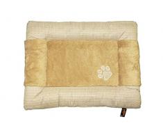 Cheeko Emotion Tartan Pad Kissen, 85 cm, beige