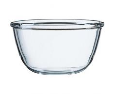 Luminarc ARC G1698 Cocoon Schale, Salatschale, Schüssel, 24cm, 3.6 Liter, Glas, transparent, 1 Stück