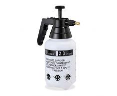 Relaxdays Pumpsprühflasche, einstellbare Messingdüse, Pflanzen Bewässerung, Schädlingsbekämpfung, 1l Sprüher, schwarz