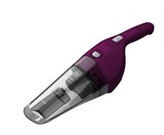 Black+Decker NVB115W Akku-Handstaubsauger Dustbuster (3.6 V Lithium, Handsauger beutellos + kabellos, breite Saugöffnung, Abnehmbarer Staubfangbehälter, inkl. Ladestation mit Wandhalterung)