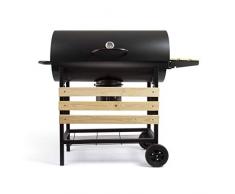 Livoo DOC206 Holzkohlegrill, Baril