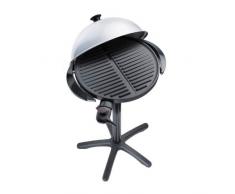 Steba BBQ-Grill VG 250 | Große Grillplatte mit 40 cm Durchmesser | stufenlose Temperaturregelung | Low-Fat: Bratflüssigkeit läuft in eine Auffangschale ab | 1800 Watt