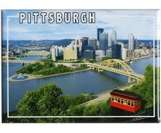 Pittsburgh Skyline Kühlschrank Magnet Souvenir