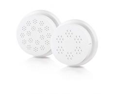 Philips HR2495/09 Formaufsätze Engelshaar und dicke Spaghetti (Zubehör für Pastamaker, Avance Collection)