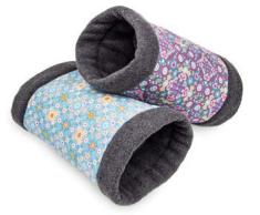 Bunny Fleecy Tunner Kissen Nagetiere, Pink