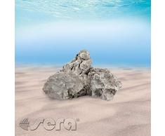 Sera 32341 Rock Gray Mountain L (Stück von 2 bis 3 kg) Naturstein Deko fürs Aquarium - Dekoration Aquascaping