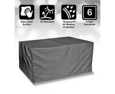 Bosmere U560 brandneue Thunder Grey 8 Sitz Rechteckig Tisch Abdeckhaube, grau