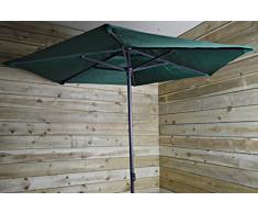 Redwood Leisure BB-UB118 Sonnenschirm, Stahl, 2,1 m, Grün