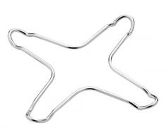 Café Ole T4287/C Kochfeld Untersetzer, Edelstahl, 9.5 x 9.5 x 0.6 cm