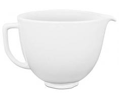 KitchenAid 5KSM2CB5LW Ceramic Bowl white chocolate for 4.3L and 4.8L stand mixer Keramikschale WEISSE SCHOKOLADE
