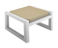 Hevea Amatist Fußhocker, Weiß