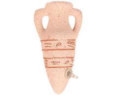 Zolux Dekoration Aquarium Amphore sandgestrahlt weiß mit Ausströmer 12 x 5 x 6,5 cm