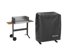 Dancook Holzkohlegrill 5300 62x32cm, mit Ablage + Abdeckhaube