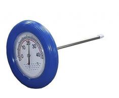 AquaForte Schwimmthermometer, -5ºC - +40ºC, für Teich-, Schwimmbad- und Poolgebrauch, Inkl. Befestigungsschnur