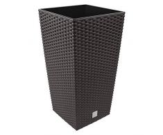 Prosperplast Blumentopf, braun, 40x40x75 cm, DRTS400-440U