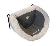 Happy House Luxury Living Korb Heizkörper, grau