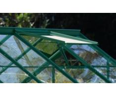 Dachfenster aus lackiertem Aluminium, Tannengrün