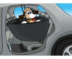 Knuffelwuff 12615 Auto Schondecke mit Seitenschutz für Hunde Auto Sitzschutz