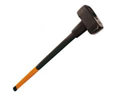 Fiskars Vorschlaghammer, Gewicht: 5 kg, Karbonstahl (geschmiedet), Schwarz/Orange, XXL, 1001618