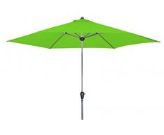 doppler Aluminium Sonnenschirm SL-AZ 330 - Knickbarer Sonnenschutz für Balkon oder Terrasse - ca. 330 cm - Fresh Green
