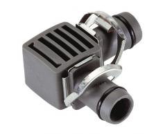 GARDENA Micro-Drip-System L-Stück 13mm (1/2): Rohrverbinder für eine Richtungsänderung des Verlegerohres (Art.-Nr. 1347, 1346), 2 Stück (8382-20)