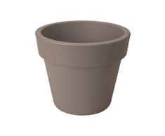 Elho Green Basics Top Planter 40 - Blumentopf - Taupe - Draußen - Ø 39.1 x H 32.8 cm