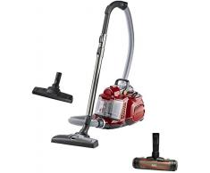 AEG LX7-2-FFP Staubsauger ohne Beutel EEK A (750 Watt, inkl. Hartbodendüse) rot + AEG AZE123 Matratzendüse mit Klickverschluß, passend