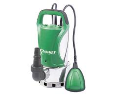 Ribiland prpvc1100ci Tauchpumpe Wasser Steckdose, 1100 W, grün/silber, 36.5 x 18 x 28 cm