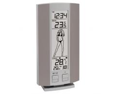 Wetterstation WS 9750-IT mit Vorhersage von Wettersituation, Anzeige von Wettertendenz und Innen- und Außentemperatur, Wettermädchen das sich der Temperatur entsprechend anzieht