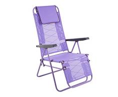 Dajar 464783 Gartensessel Merano Plus D028-08TB Patio Violett 152 x 59 x 104 cm