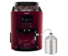 Krups EA816570 Kaffeemaschinen, Espresseria Automatic Display, rot