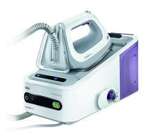 Braun CareStyle 5 IS 5043 Dampfbügelstation, 2.400 Watt, 6 bar, Dampfstoß: 340 g/min, 1,4 l Wassertank, Eco-Funktion, Weiß/Lila