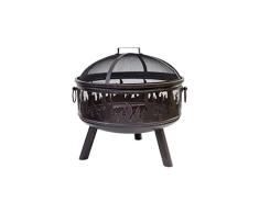 Buschbeck Feuerstelle, Feuerkorb Wildfire, bronze, 61 x 61 x 61 cm, 90149.000