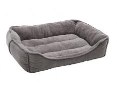Hunter Hundesofa Antwerpen, 80 x 60 cm, grau