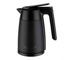 Vektra VEK-1703B Wasserkocher, Edelstahl, Schwarz