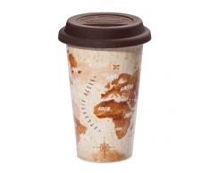 DeLonghi Hot Coffee Travel Mug Thermo-Becher, keramik, Adventurer-Design